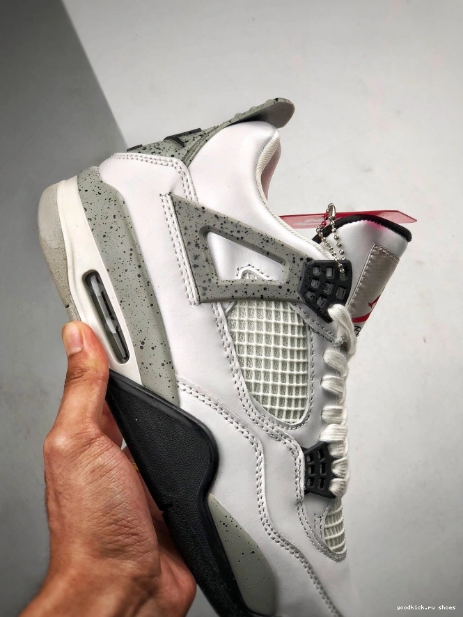 Cement White (nike) Jordan OG 840606-192 Air 4 0801